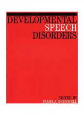 Developmental Speech Disorders Paperback