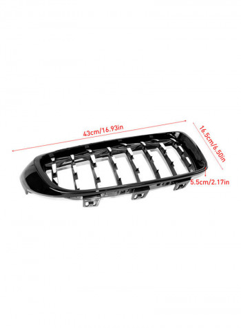 New Semi-plating Front Dual Kidney Grill Grille Fit for BMW F32 F33 F36 F82 F80 428i 435i M3 M4