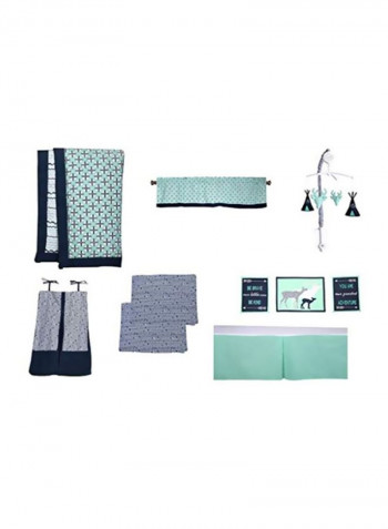10-Piece Crib Bedding Set