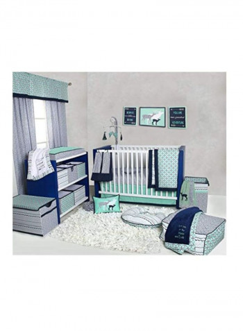 10-Piece Crib Bedding Set