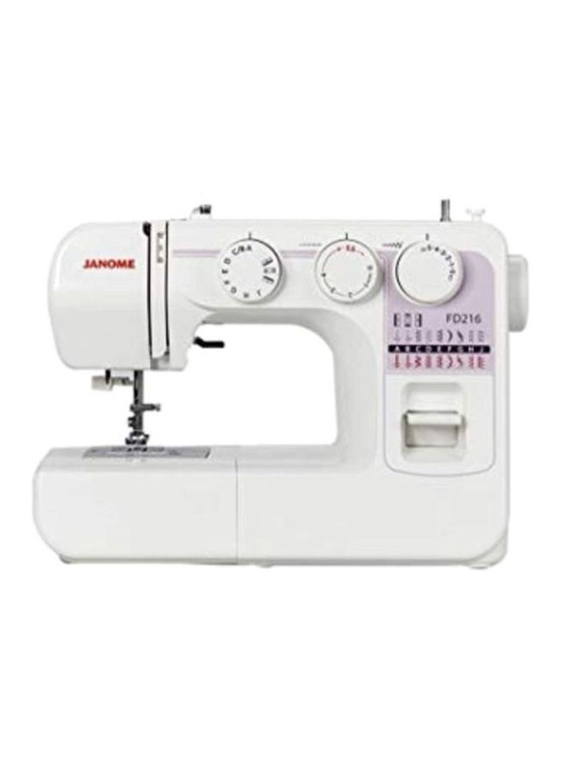 19-Stitch Sewing Machine FD216 White