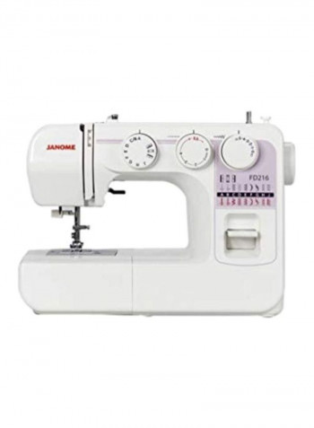 19-Stitch Sewing Machine FD216 White