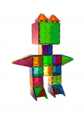 100-Piece Magnetic Building Tiles 4300