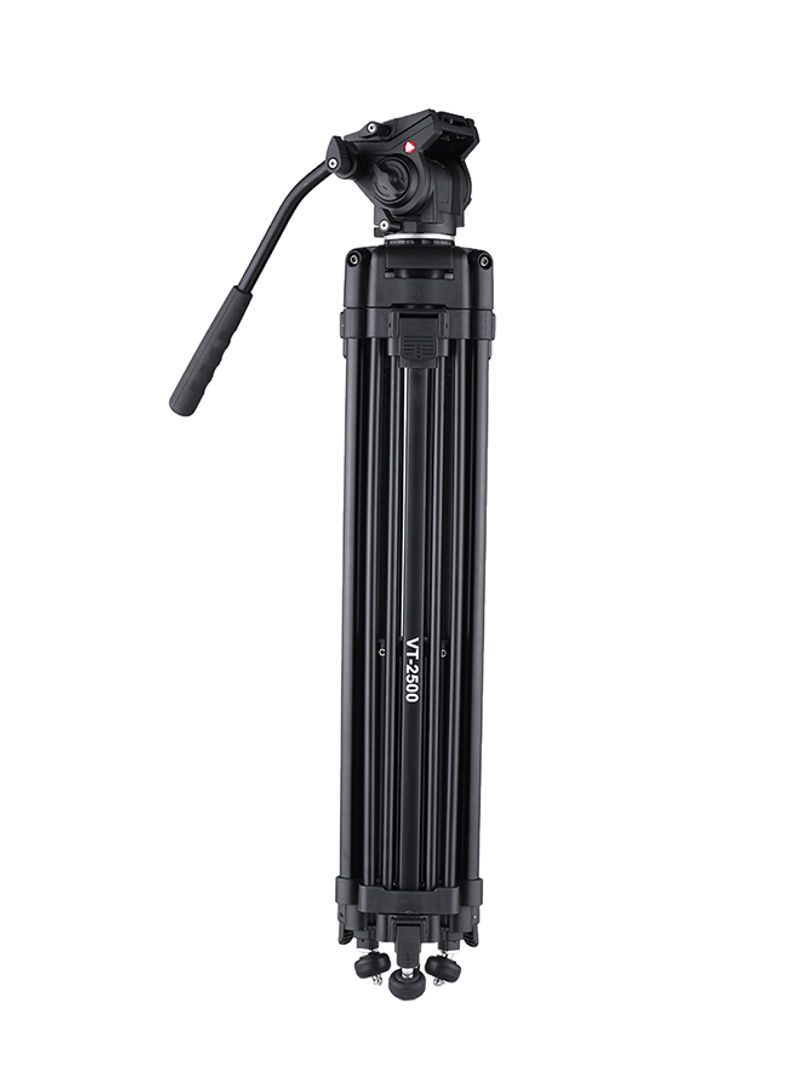 Tripod For DSLR And Camcorders Black