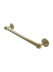 Satellite Orbit Two Collection Groovy Detail Towel Bar Satin Brass 18inch