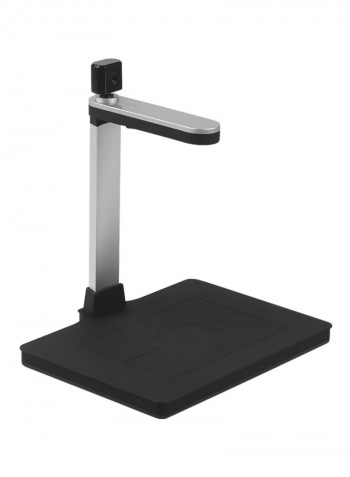 Portable High Definition Document Scanner 43.5x8.5x36cm Silver/Black