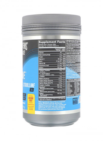 Performance Prepare Energize Dietary Supplement - Natural Passion Fruit