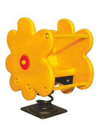 Rocking Flower Spring Rider Seesaw 54x 45x 77centimeter