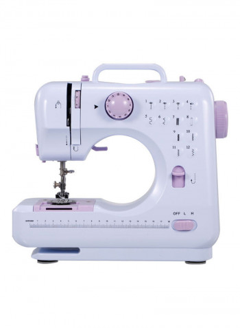 Portable Mini Sewing Machine White/Pink