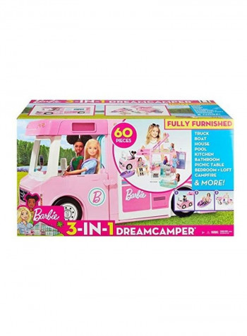 3-in-1 Dream Transforming Camper with Pool 9 x 24inch