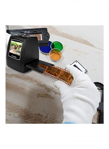 Slide Film Scanner Black