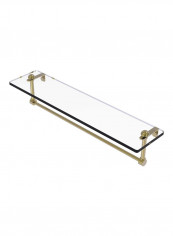 Towel Bar Glass Shelf Clear/Gold 22inch reviews Towel Bar Glass Shelf Clear/Gold 22inch
