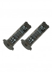 Pack Of 2 Spare Intelligent Modularized Lipo Battery For Hubsan Zino Pro GPS Drone 13x5.5x4.5centimeter
