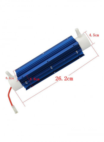 Ozone Generator Disinfection Water Purifier Quartz Tube Air Purifier Multicolour 25 x 25 x 25cm