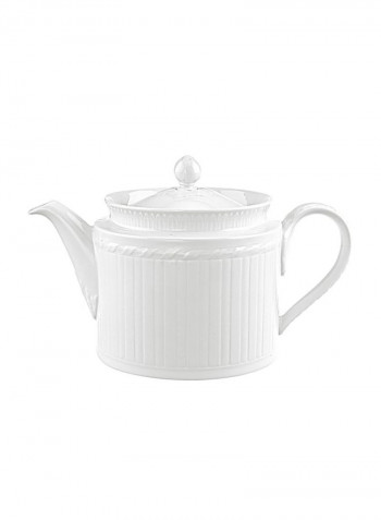 Cellini Porcelain Teapot White 238x135x147millimeter