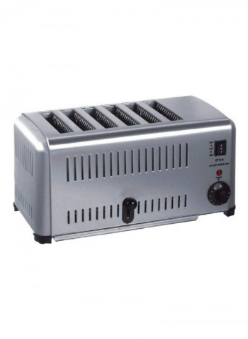 6 Slot Mariot Bread Toaster ETS-6 Silver
