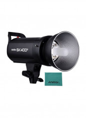 Professional Compact Studio Flash Strobe Light 44x21.5x27centimeter Black