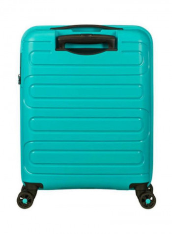 Spinner Sunside Hard Medium Luggage Trolley Bag, 68cm فيروزي