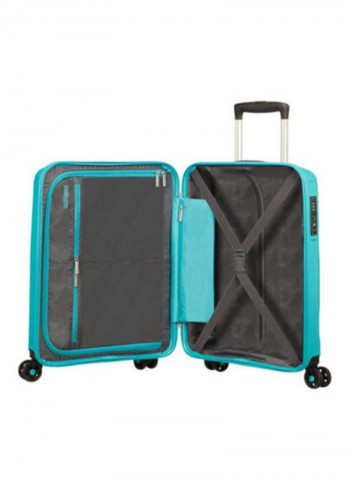 Spinner Sunside Hard Medium Luggage Trolley Bag, 68cm Turquoise
