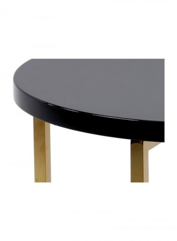 Austin End Table Black/Gold