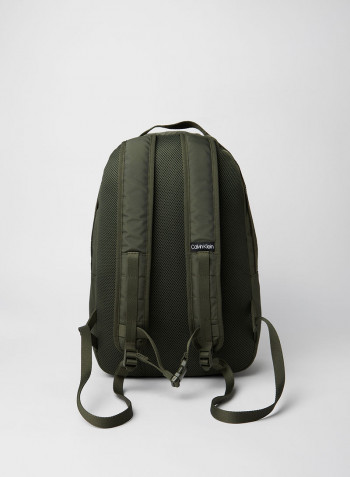 Unisex Campus Backpack زيتوني داكن