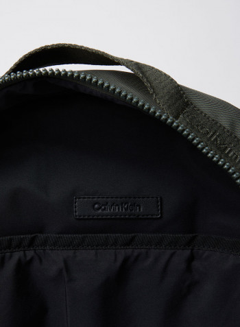 Unisex Campus Backpack زيتوني داكن