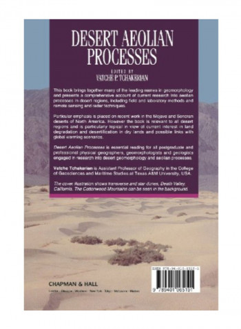 Desert Aeolian Processes Paperback