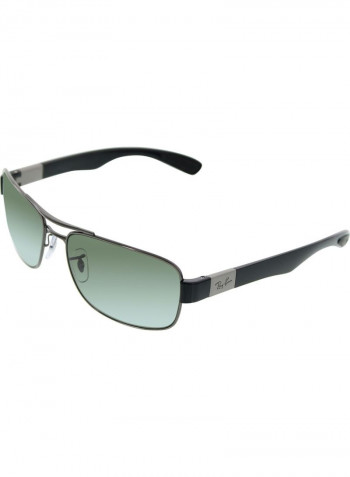Men's Polarized Square Sunglasses - Lens Size: 61 mm