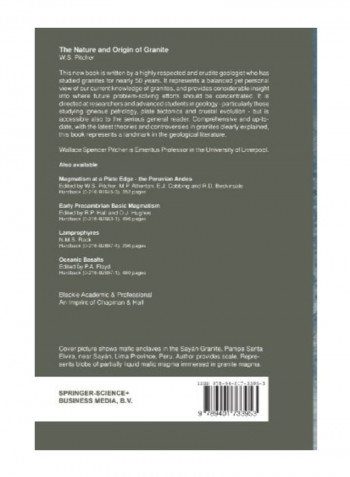 The Nature And Origin Of Granite Paperback