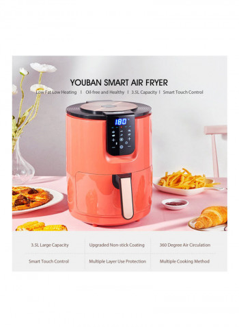 Oil Free Electric Air Fryer 3.5 l 1400 W P-AA2394R Red