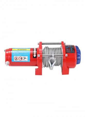 Car Recovery Electric ATV Trailer Truck Winch Multicolour