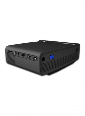 Portable Mini Home Projector M214 Black