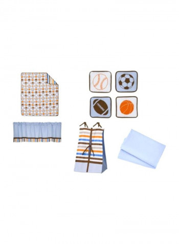9-Piece Sports Themed Crib Set