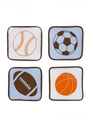 9-Piece Sports Themed Crib Set