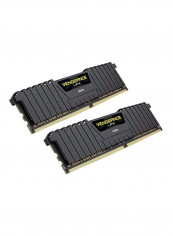 2-Piece Vengeance LPX DDR4 RAM 8GB Black/Gold