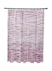 Ocean View Printed Shower Curtain Purple/Grey/White 0.3x71x74inch