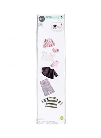 Doll Clothz Bigz Dies Pink/White/Black