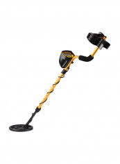 Handheld LCD Display High Sensitivity Metal Detector Black/Gold