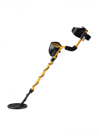 Handheld LCD Display High Sensitivity Metal Detector Black/Gold