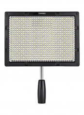 600-Piece LED Video Photography Fill Light Lamp YN600S Black