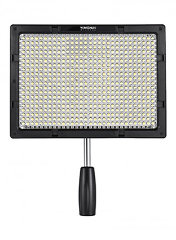 600-Piece LED Video Photography Fill Light Lamp YN600S Black
