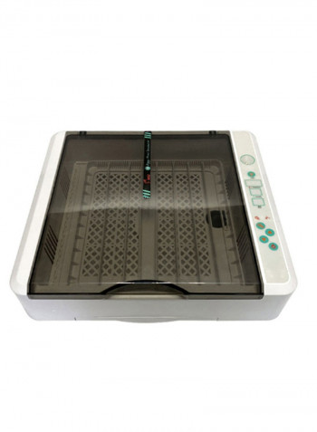 Digital Egg Incubator White/Black 53 x 17cm