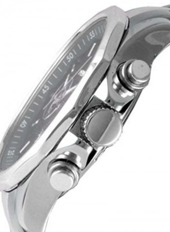 Men's Water Resistant Chronograph Watch 1046SBK