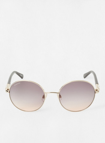 Women's Round Sunglasses - Lens Size: 55 mm