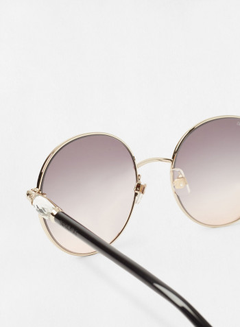 Women's Round Sunglasses - Lens Size: 55 mm