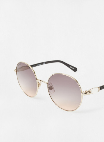 Women's Round Sunglasses - Lens Size: 55 mm