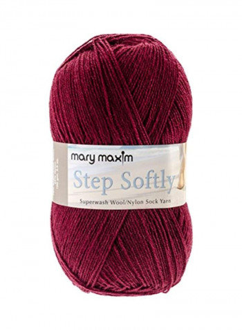 Step Softly Yarn Garnet 430yard