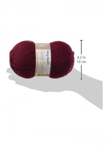 Step Softly Yarn Garnet 430yard