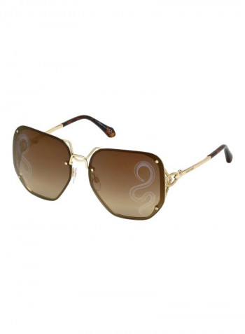 Women's Gallicano Oversized Sunglasses - Lens Size: 62 mm