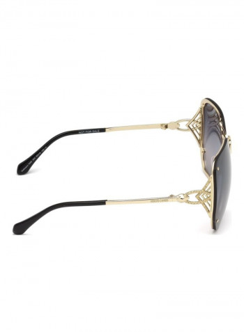Women's UV Protected Hexagon Sunglasses